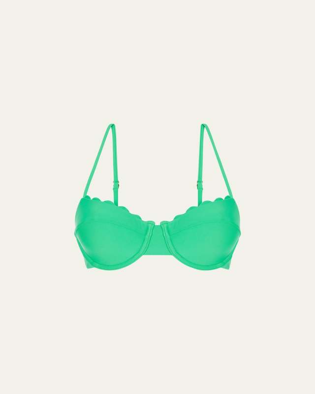 Leyla Scallop Bikini Top